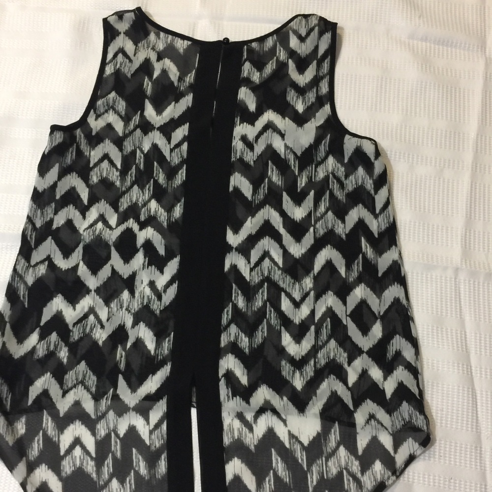 Bcx tops blouse with small cut out